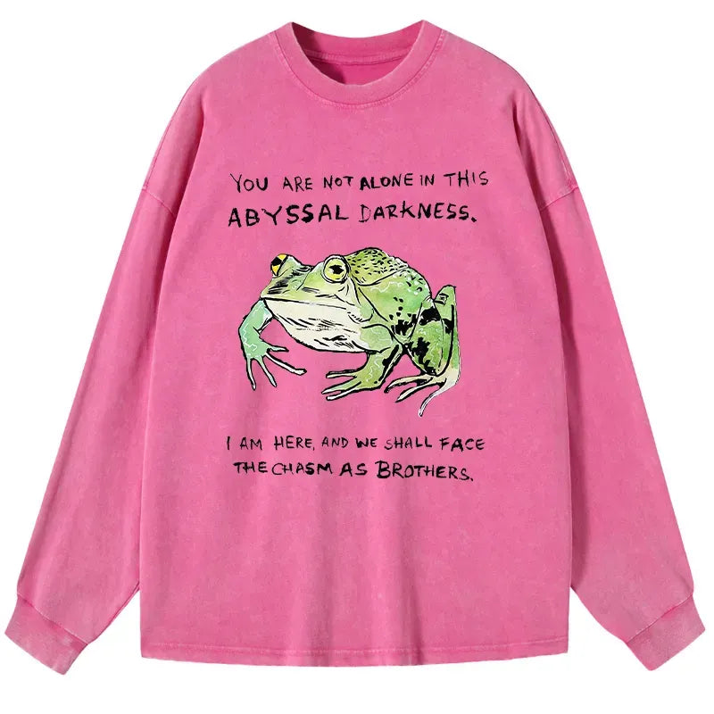 Japanese Frog Long Sleeve T-Shirt