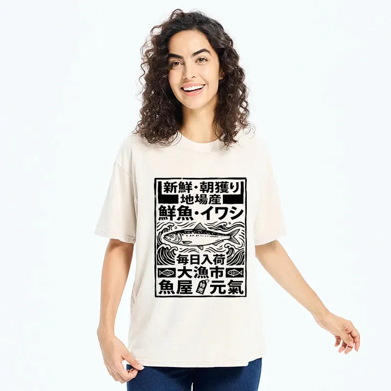 Ukiyo-e style unisex tee popular item