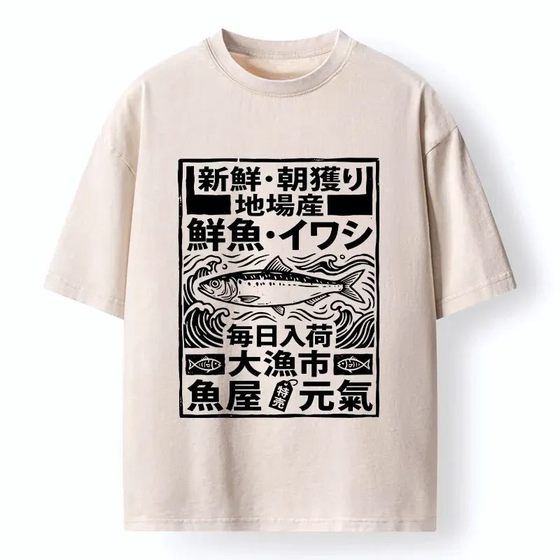 Ukiyo-e style unisex tee popular item
