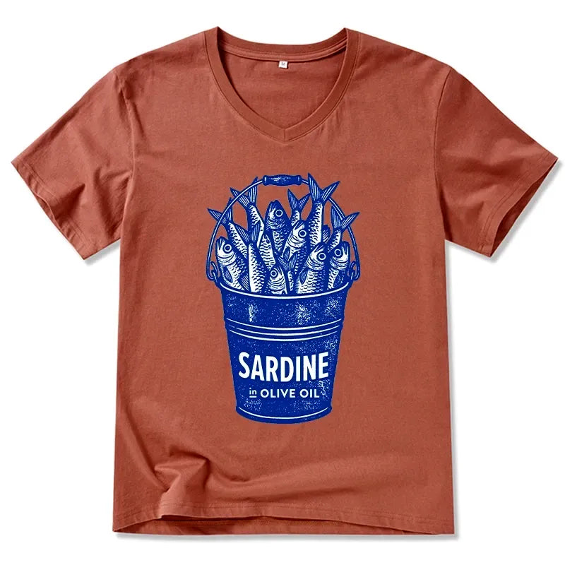 Japanese Vintage V-Neck T-Shirt Best Seller