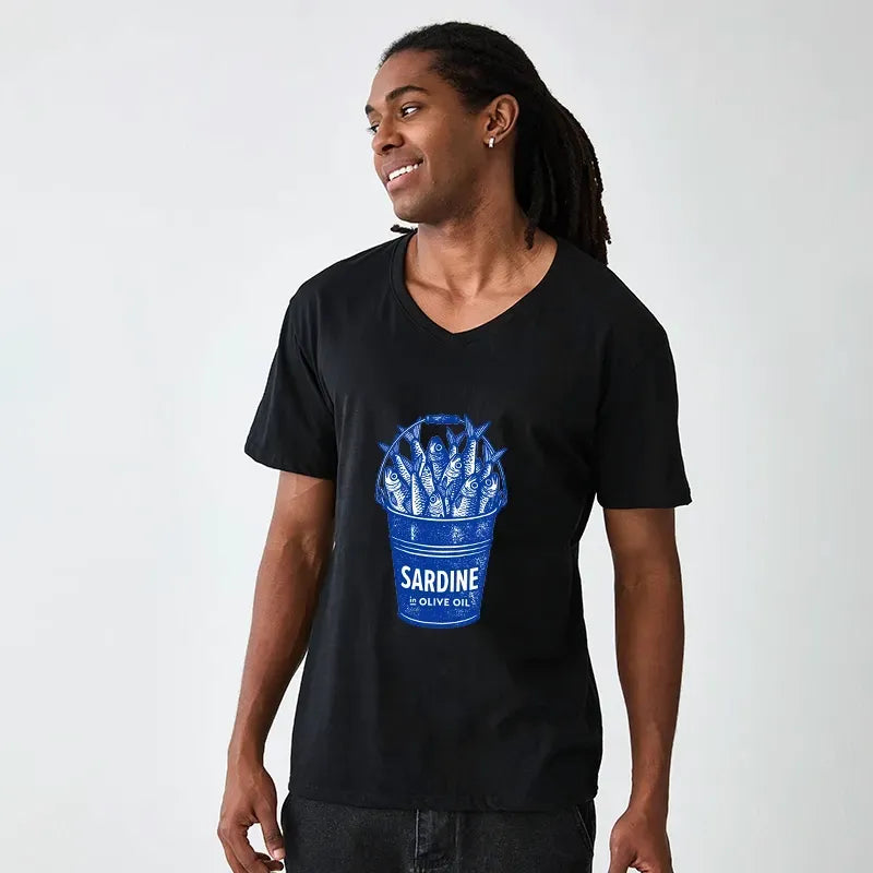 Japanese Vintage V-Neck T-Shirt Best Seller