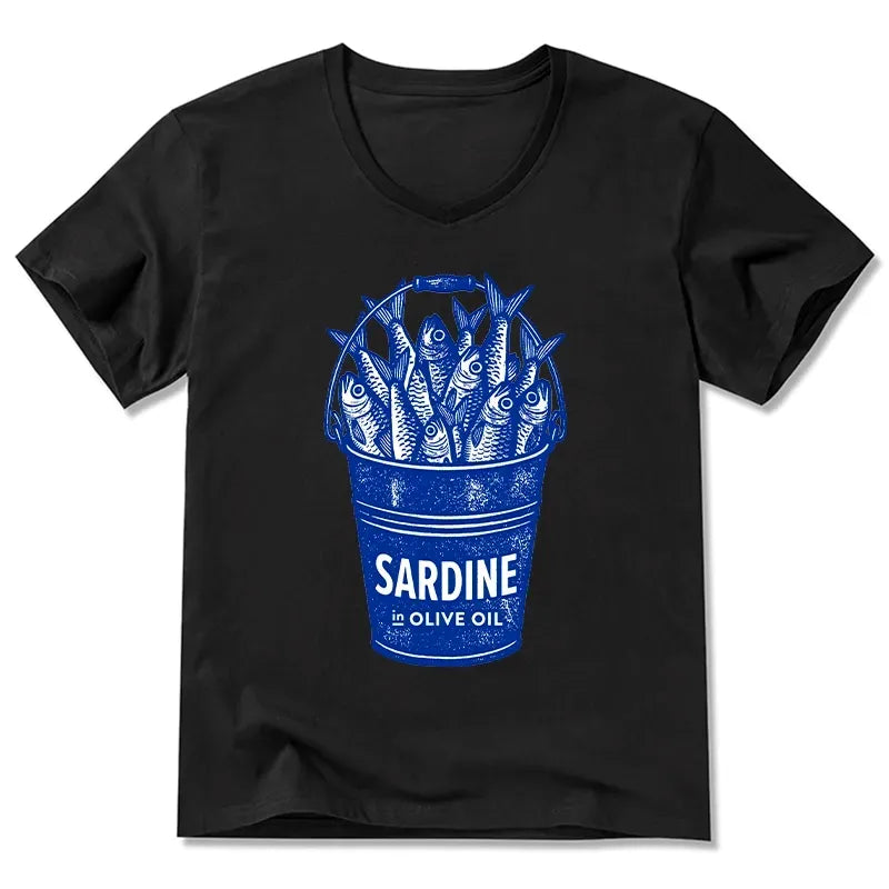 Japanese Vintage V-Neck T-Shirt Best Seller
