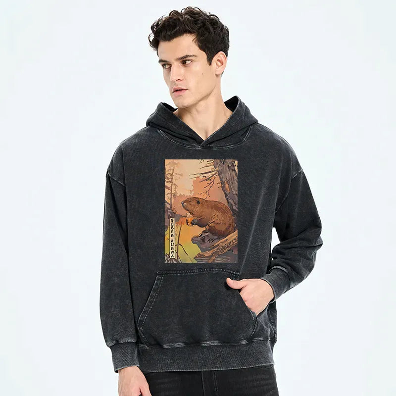 unisex Kyoto lion beaver hoodie comfortable gift