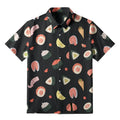 Japanese Sushi Button-up Shirt for Summer