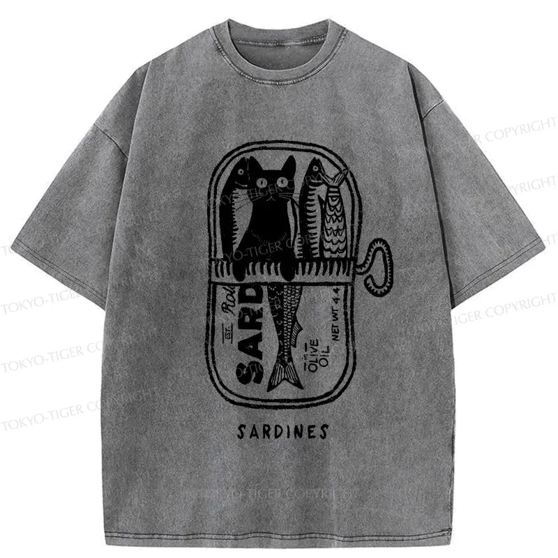 vintage cat tee summer gift for her