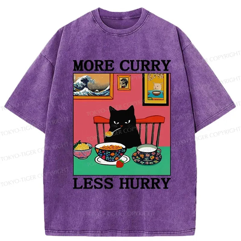 kyoto lion more curry less hurry tee on sale