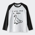 Unisex Cotton Long Sleeve T-shirt for Daily Wear