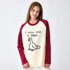 Unisex Cotton Long Sleeve T-shirt for Daily Wear