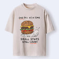 Tokyo?Tiger Hamburger Snails Meme Washed T-Shirt