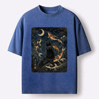 Ukiyo-e Cat T-Shirt Gift Idea