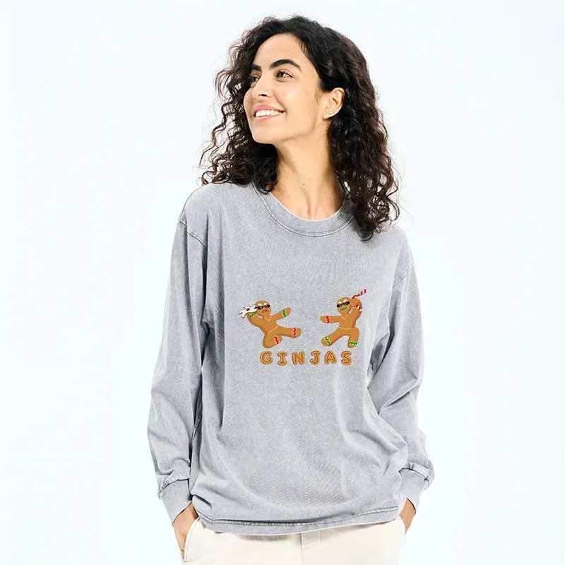 Kyoto Washed Unisex Cotton Tee with Free Shipping