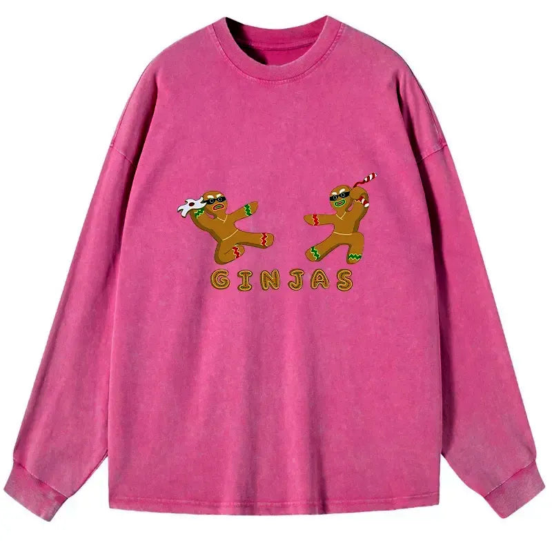 Gingerbread Ninja T-Shirt Comfortable Daily Wear