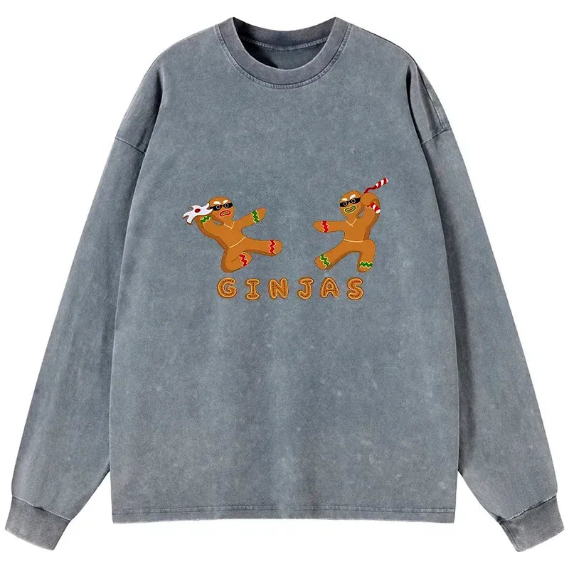 Gingerbread Ninja T-Shirt Comfortable Daily Wear