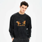 Japanese Ninja Long Sleeve T-Shirt for Men