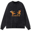 Japanese Ninja Long Sleeve T-Shirt for Men