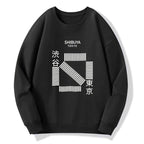 Comfortable Japanese Sweatshirt for City Walk