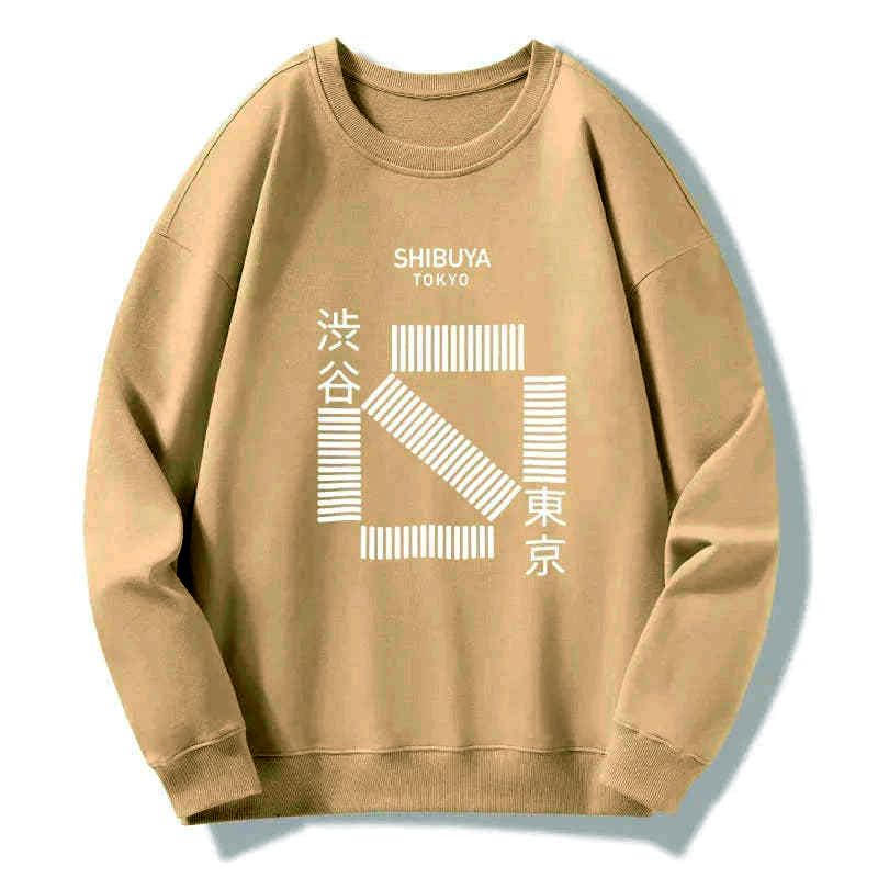 Japanese Streetwear Sweatshirt for Daily Wear