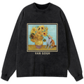 Kyoto Lion washed long sleeve t-shirt