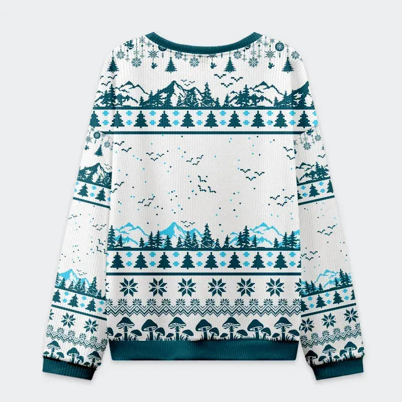 funny cat christmas sweatshirt for gift