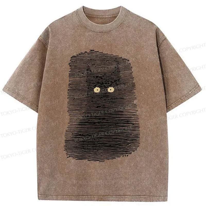 Japanese Cat T-Shirt for Daily Wear