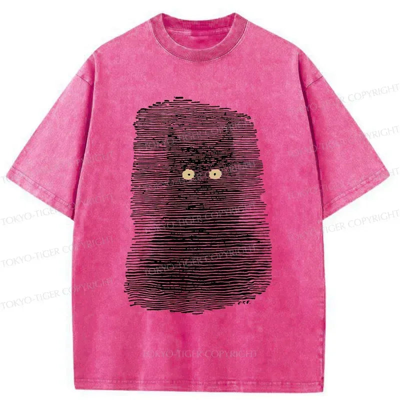 Japanese Cat T-Shirt for Daily Wear