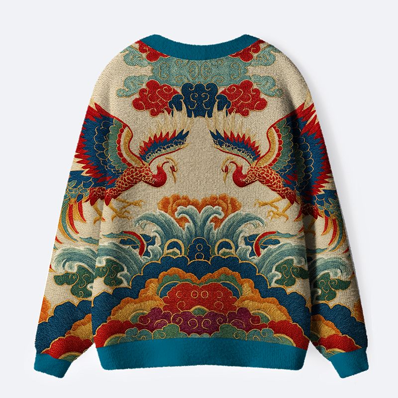 Vintage Brocade Sweater Free Shipping