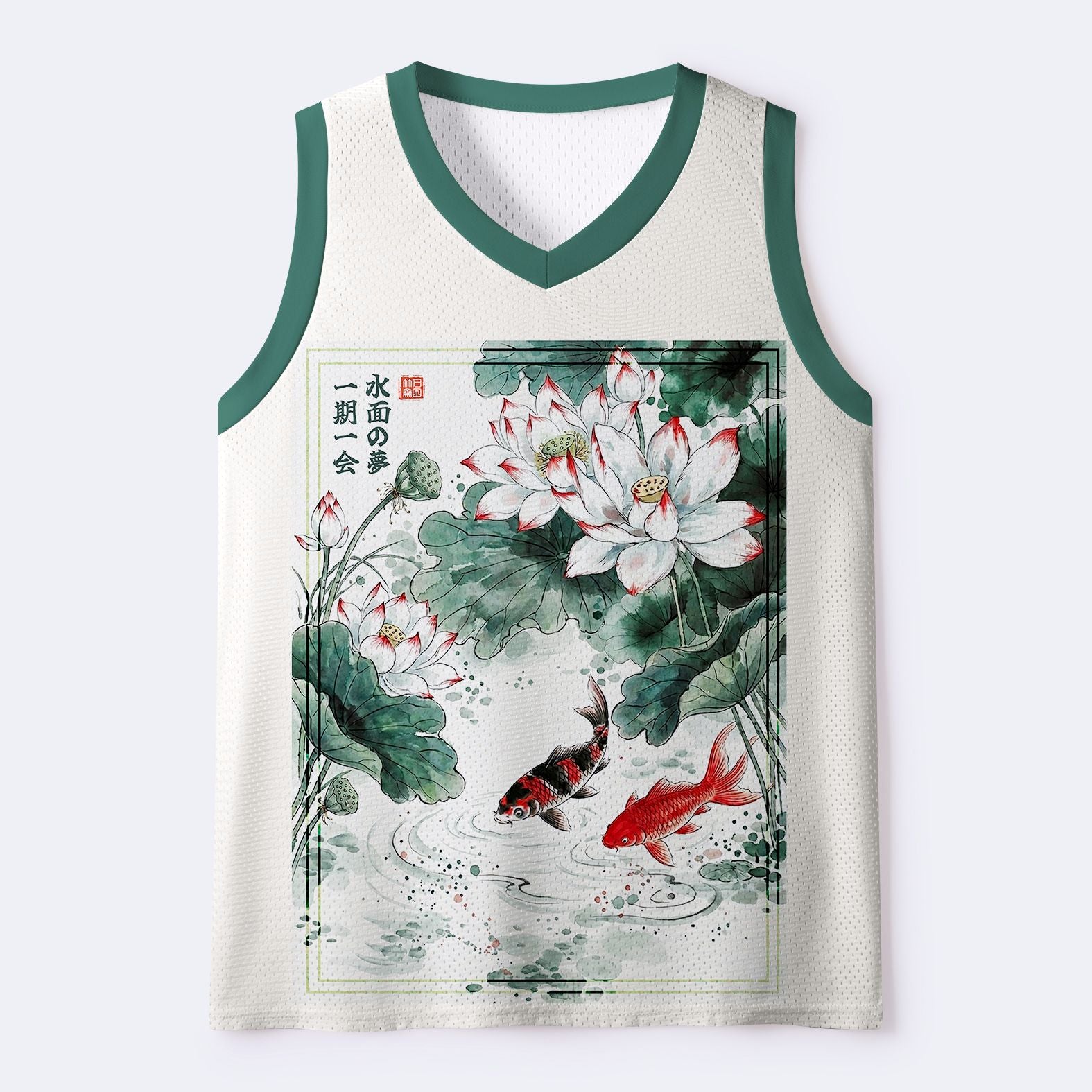 Koi Dreams Tank Top Daily Wear