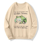 Kyoto-Lion Support Your Frog Friends Classic Sweatshirt
