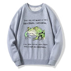 Kyoto-Lion Support Your Frog Friends Classic Sweatshirt