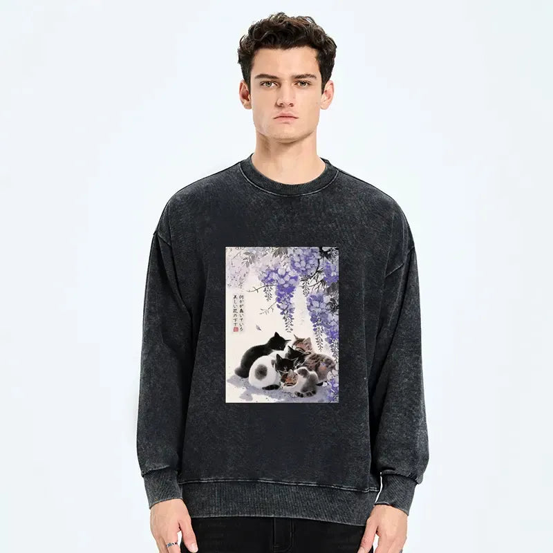 Japanese vintage sweatshirt for daily wear