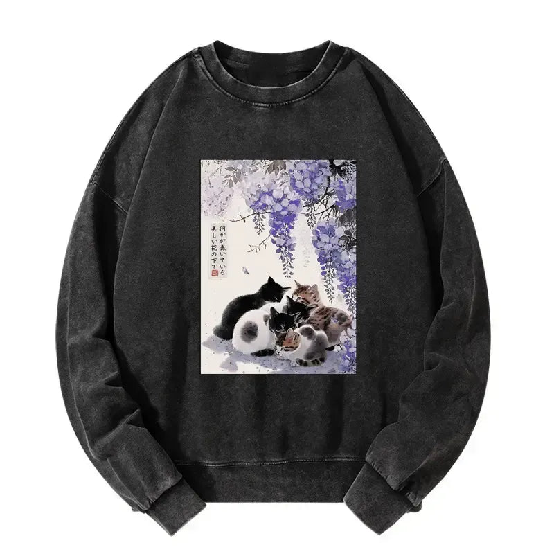 Japanese vintage sweatshirt for daily wear