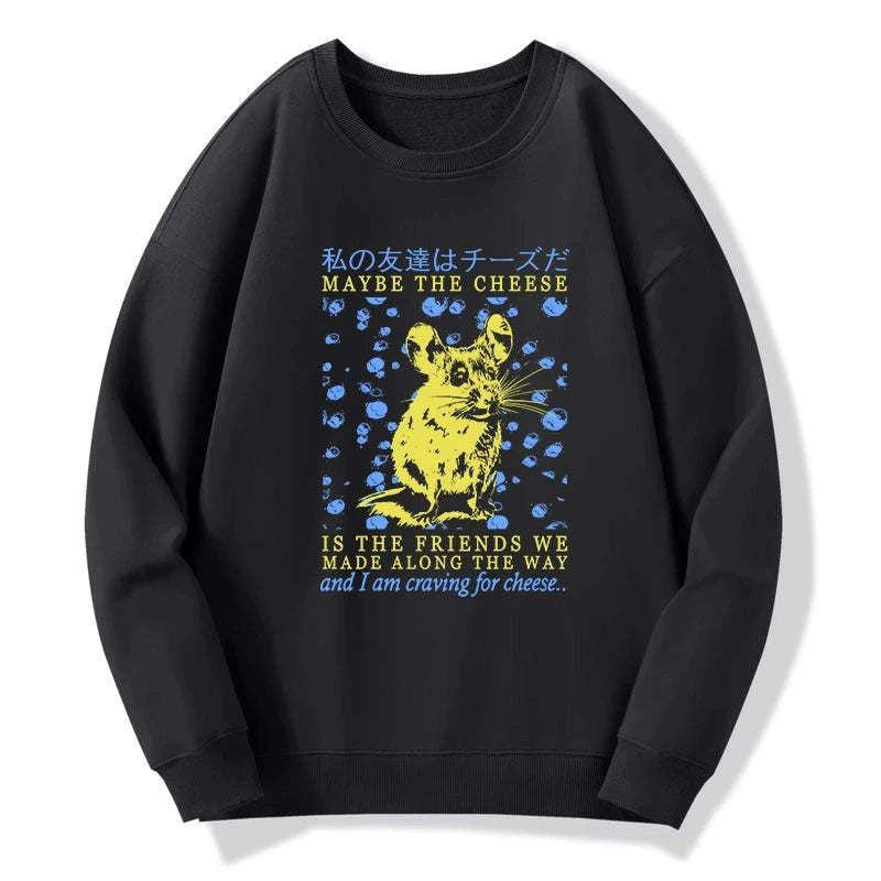comfortable unisex sweatshirt for lounge