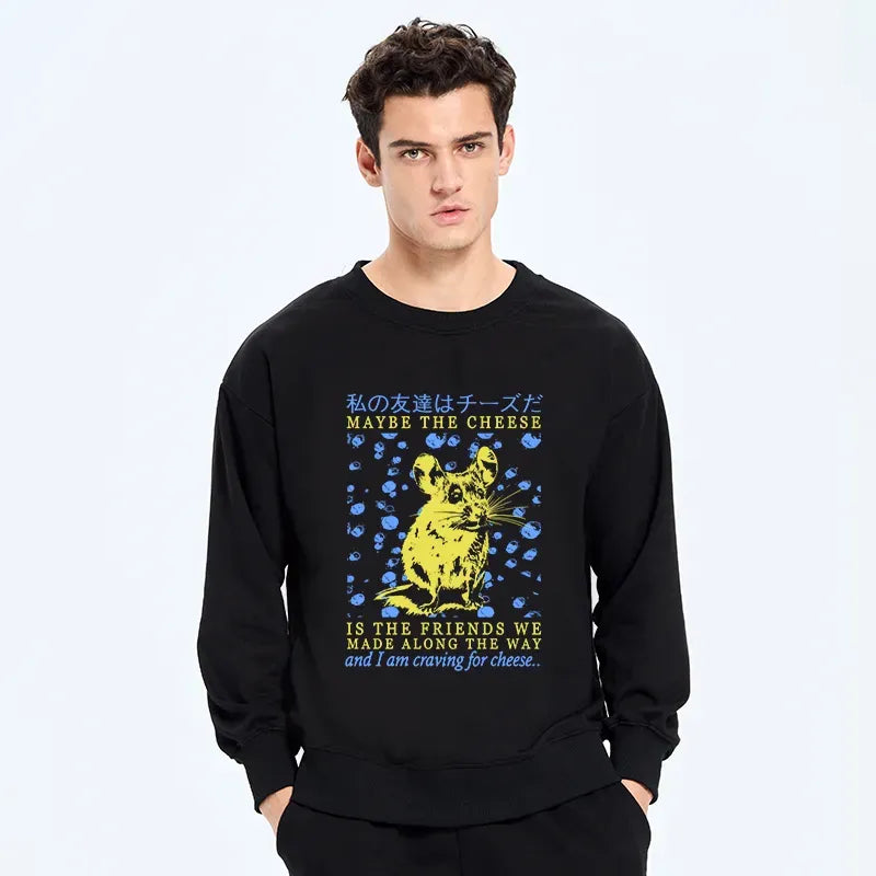 comfortable unisex sweatshirt for lounge