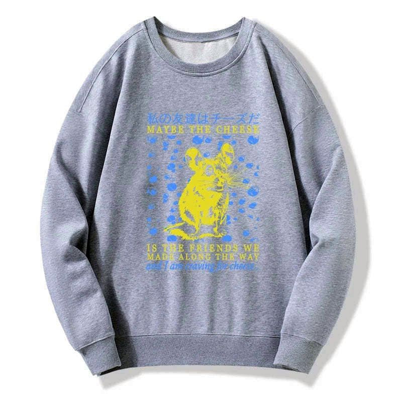 comfortable unisex sweatshirt for lounge