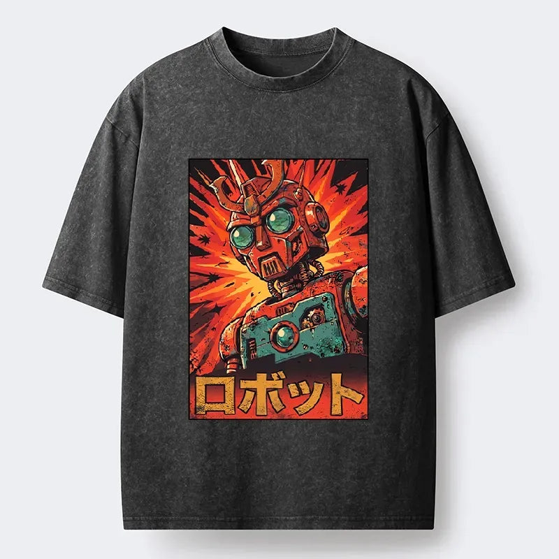 Retro Washed Cotton Unisex Tee