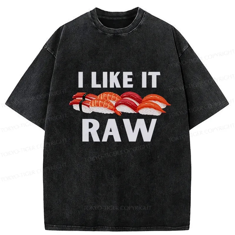 Washed Unisex Sushi T-Shirt On Sale
