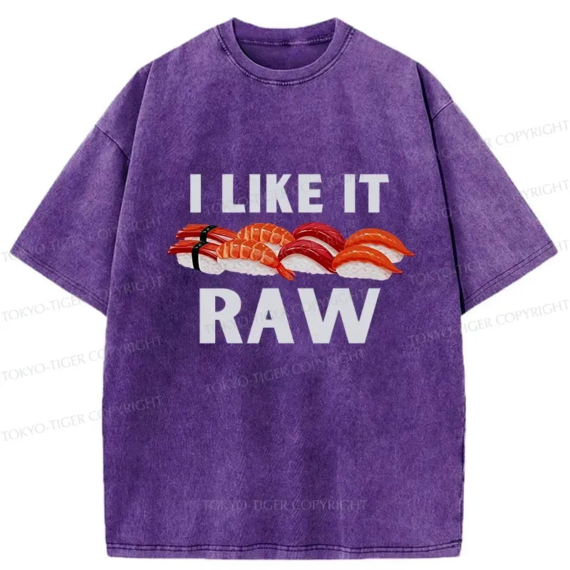 Washed Unisex Sushi T-Shirt On Sale