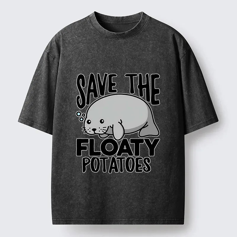 funny potato seal shirt best seller