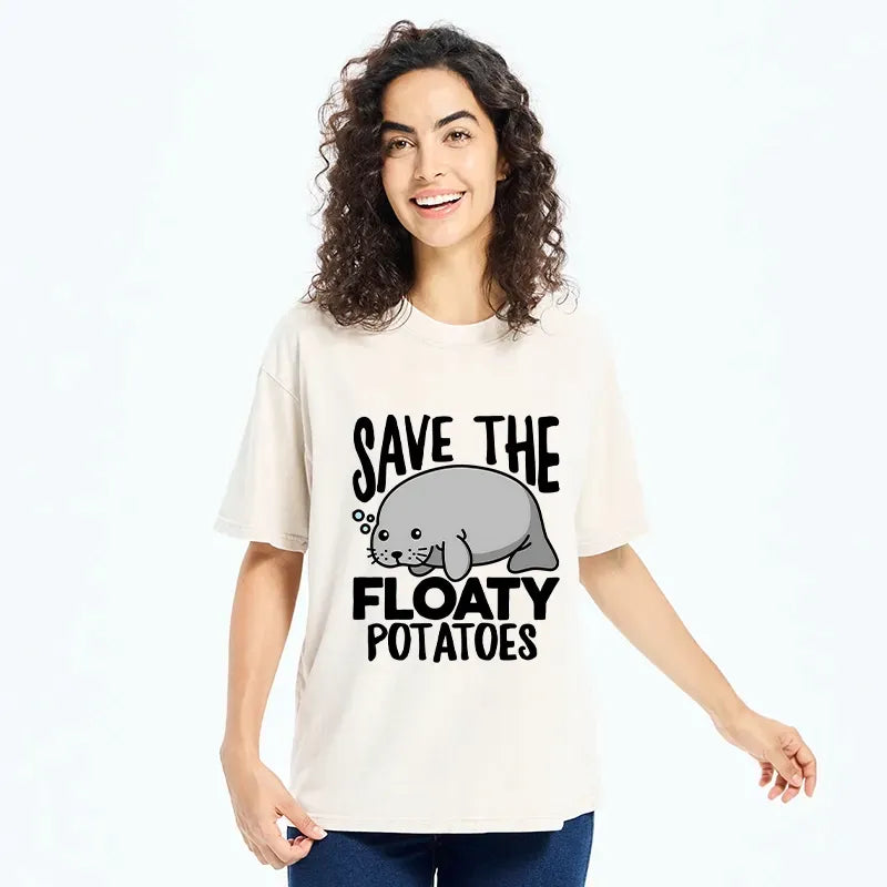funny potato seal shirt best seller