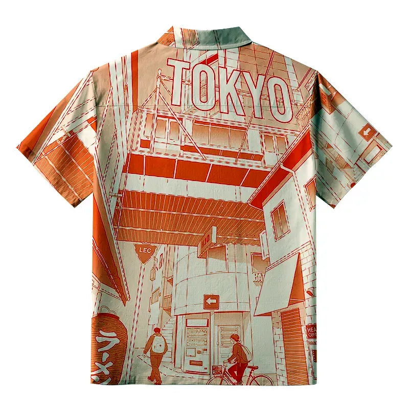 Kyoto Lion Japanese Shirt Gift for Him