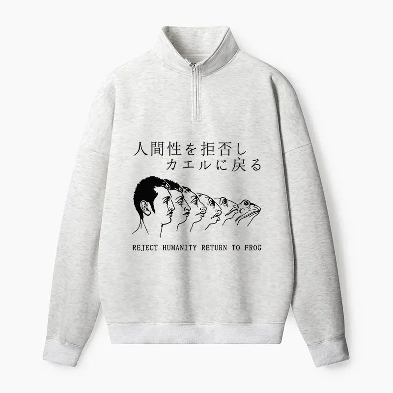 Comfortable Frog Fleece Sweatshirt for Casual Wear