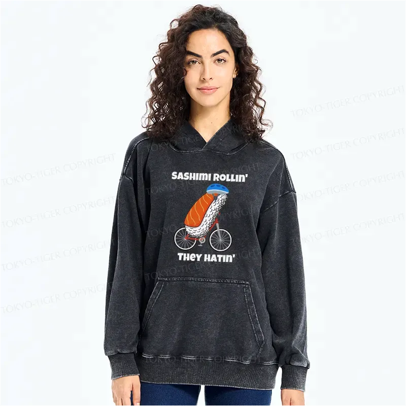 Vintage Ukiyo-e Hoodie for Anime Convention