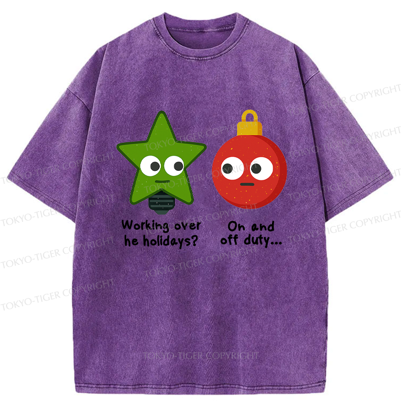 Washed Japanese Festival T-Shirt for Men
