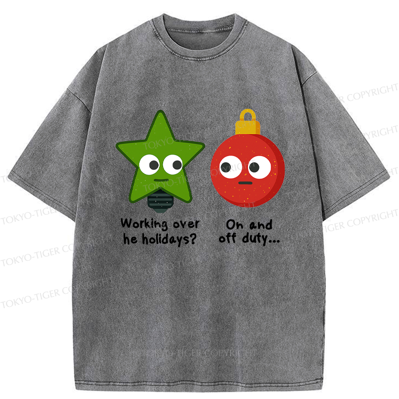 Washed Japanese Festival T-Shirt for Men