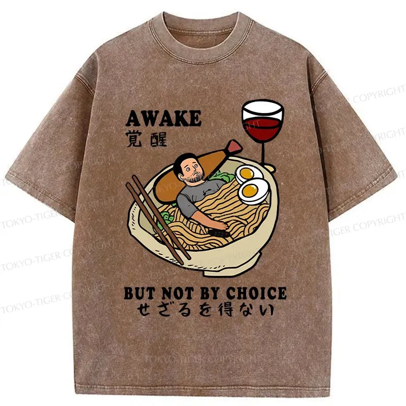 Kyoto-Lion Awake But Not By Choice Washed T-Shirt