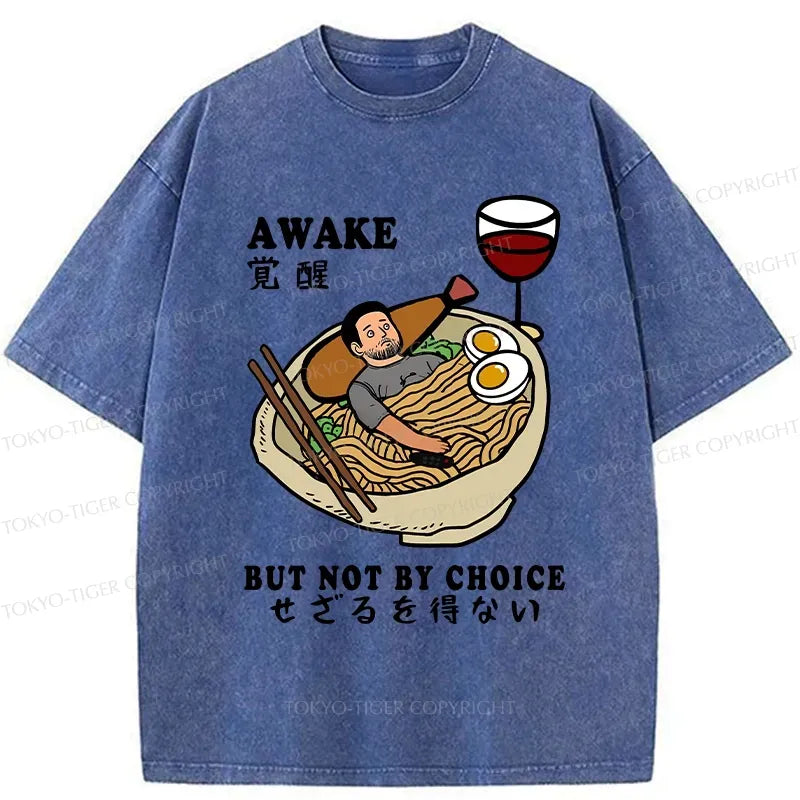 Kyoto-Lion Awake But Not By Choice Washed T-Shirt
