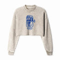 Japanese vintage washed crop sweatshirt