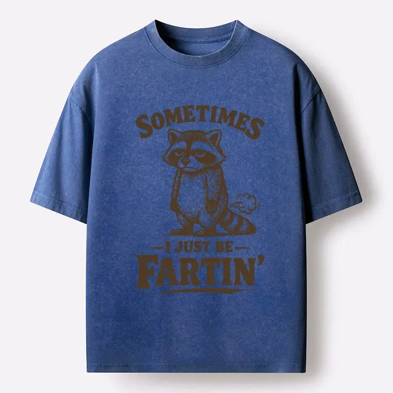 Japanese Washed T-Shirt for Daily Wear