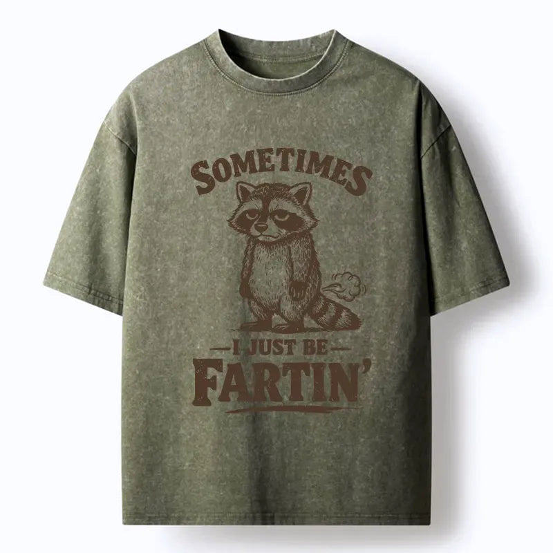 Funny Raccoon T-Shirt Gift Idea