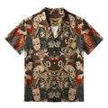 Kyoto-Lion Japanese Geisha And Yokai Aloha Hawaiian Shirt